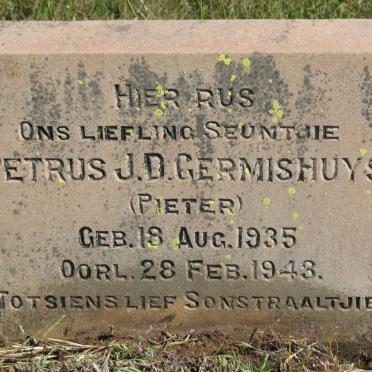 GERMISHUYS Petrus J.D. 1935-1943