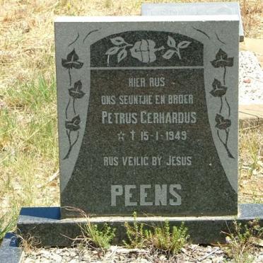 PEENS Petrus Gerhardus -1949