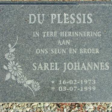 PLESSIS Sarel Johannes, du 1973-1999