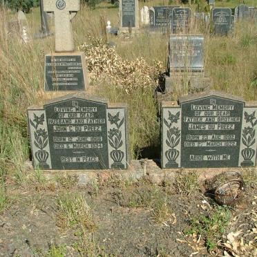 PREEZ John C., du 1866-1934 :: PREEZ James, du 1892-1922