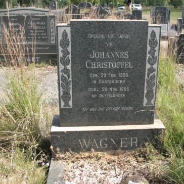 WAGNER Johannes Christoffel 1890-1955