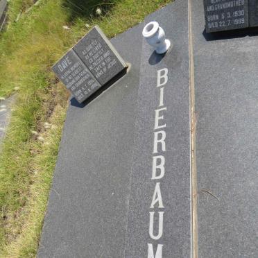 BIERBAUM Dave 1925-1988 & Joey 1930-1989 _1