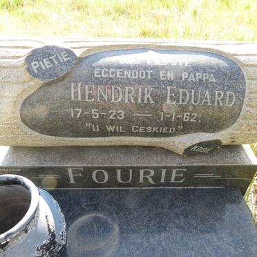 FOURIE Hendrik Eduard 1923-1962