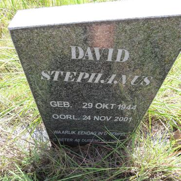 FOURIE David Stephanus 1944-2001 & Anna C.W. 1945- _3