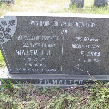 FILMALTER Willem J.J. 1910-1996 & F. Anna 1918-