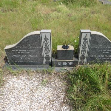 KLOKOW Christiaan Charel Willem 1916-1970 & Elizabeth Magdalena Phillippiena 1921-1991 _1