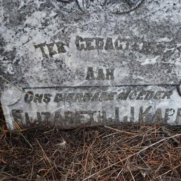 KAPP Elizabeth J.J.
