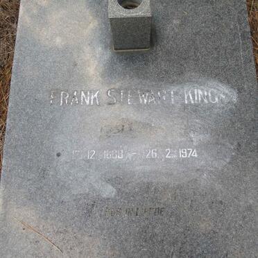 KING Frank Stewart 1888-1974