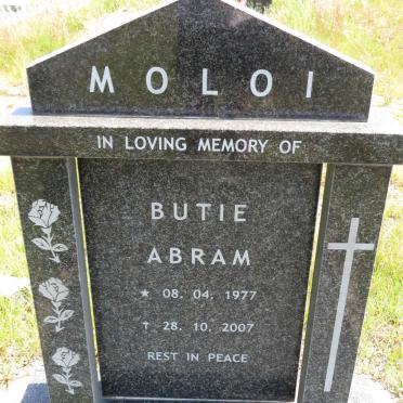 MOLOI Butie Abram 1977-2007