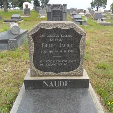 NAUDÉ Philip Jacob 1915-1962