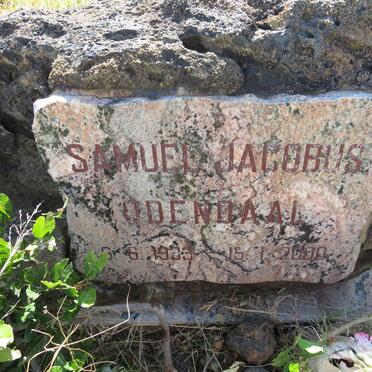 ODENDAAL Samuel Jacobus 1933-2000