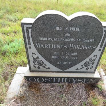 OOSTHUYSEN Marthinus Philippus 1918-1984