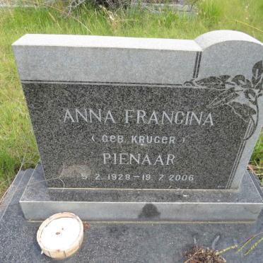 PIENAAR Anna Francina nee KRUGER 1928-2006