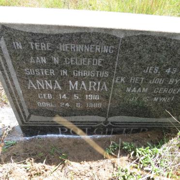 POTGIETER Anna Maria 1918-1988