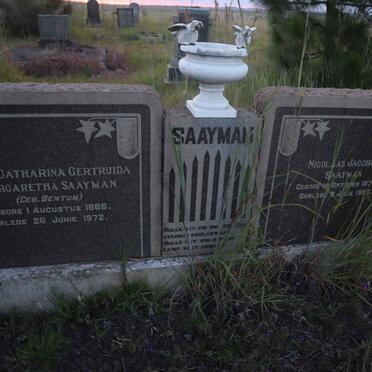 SAAYMAN Nicolaas Jacobus 1878-1950 & Anna Catharina Gertruida Margaretha BENTUM 1886-1972 _1