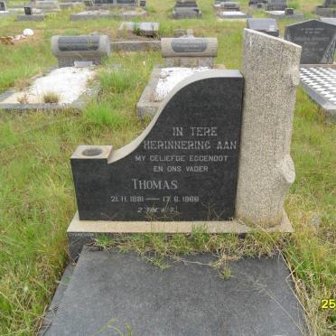 SCOTT Thomas 1881-1966