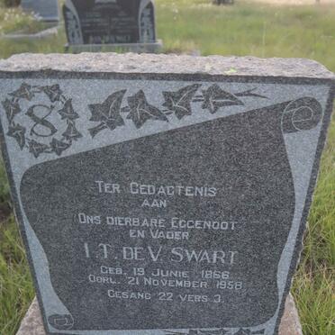 SWART I.T. De V., 1866-1958