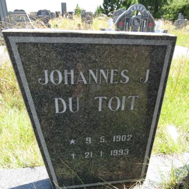 TOIT Johannes J., du 1902-1993