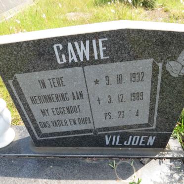 VILJOEN Gawie 1932-1989