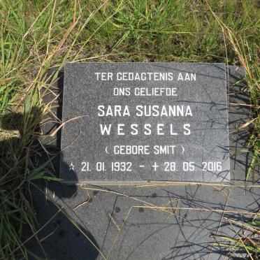 WESSELS Sara Susanna nee SMIT 1932-2016