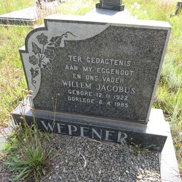 WEPENER Willem Jacobus 1922-1985