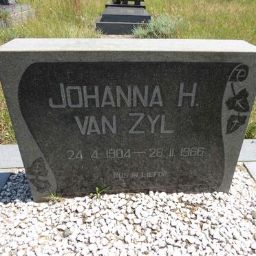 ZYL Johanna H., van 1904-1966