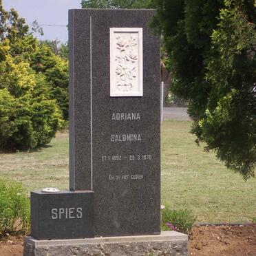 SPIES Adriana Salomina 1892-1970