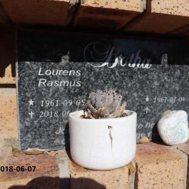 BOTHA Lourens Rasmus 1961-2018 & ? 1967-