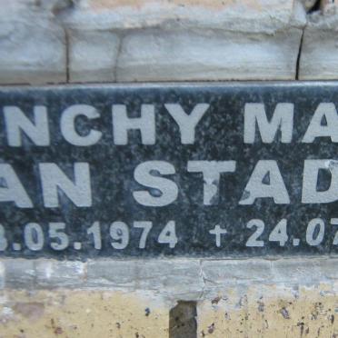 STADEN Renchy Maria, van 1974-2006