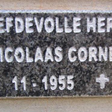 LOUW Nicolaas Cornelius 1955-2011