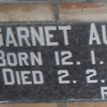 AUTHS Garnet 1926-1985