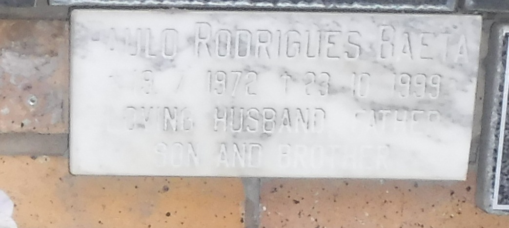 BAETA Haulo Rodrigues 1972-1999