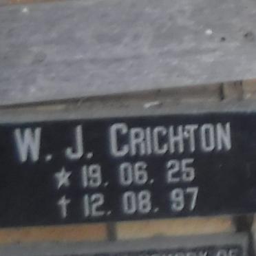 CHRICHTON W.J. 1925-1997