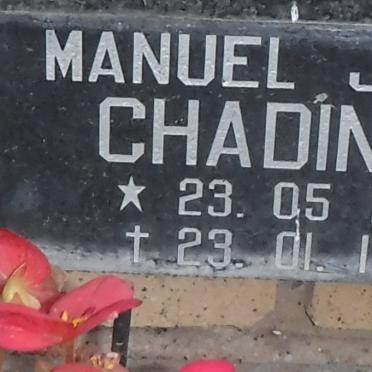 CHADINHA Manuel Jorge 1939-1998