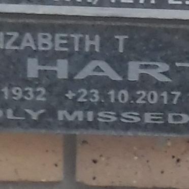 HART Elizabeth T., de 1932-2017