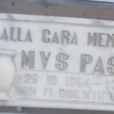 PASCHINI M.V.S. 1965-1984