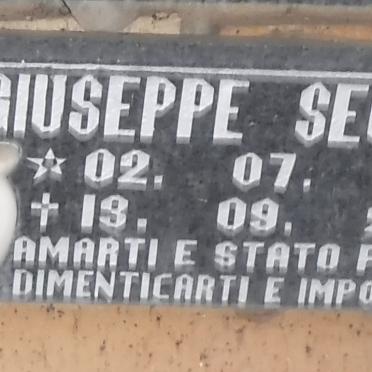 SECCHI Giuseppe 1932-2004