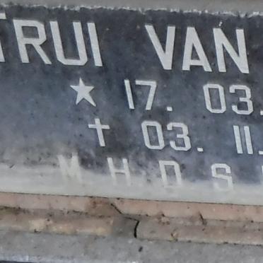 WYK Trui, van 1923-1998