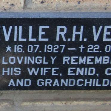 VEDDERS Neville R.H. 1927-2001