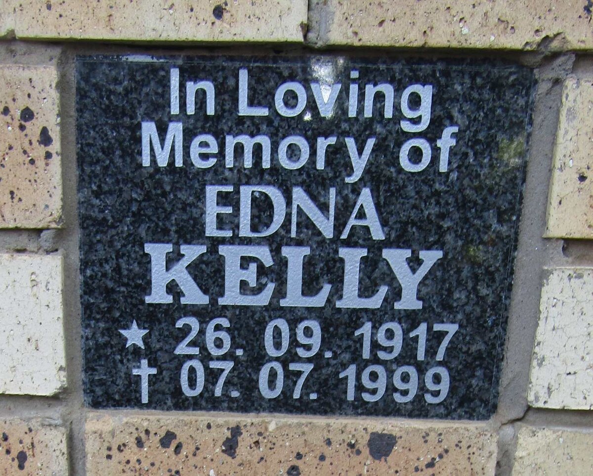 KELLY Edna 1917-1999