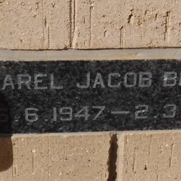BUTLER Sarel Jacob 1947-1995