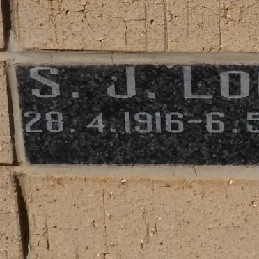 LOUW S.J. 1916-1987