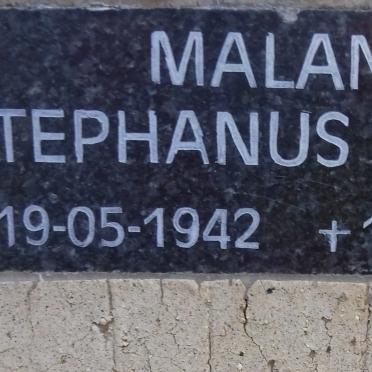 MALAN Stephanus Petrus 1942-2006