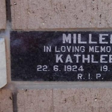 MILLER Kathleen 1924-1995