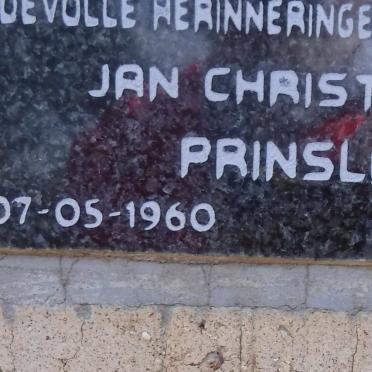 PRINSLOO Jan Christoffel 1960-2011