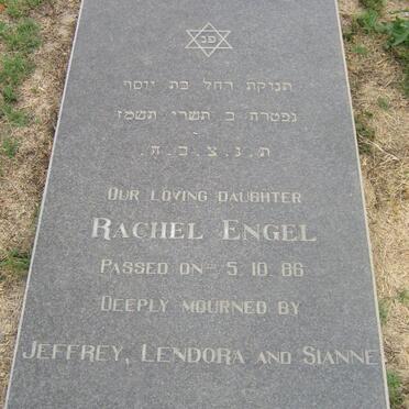 ENGEL Rachel -1986