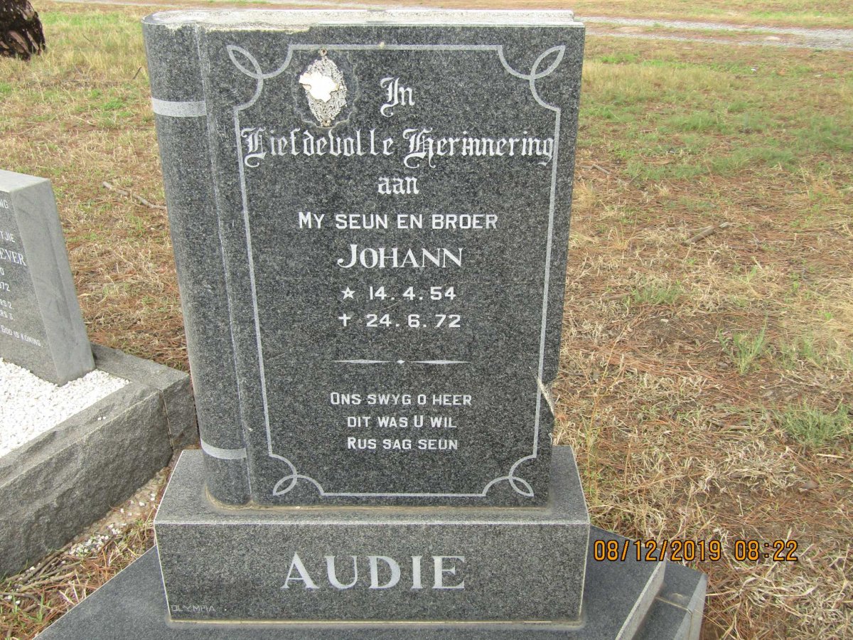 AUDIE Johann 1954-1972