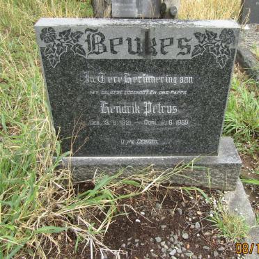 BEUKES Hendrik Petrus 1921-1969