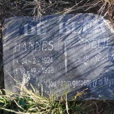 BEER Hannes, de 1924-1998 &amp; Nelie 1927-