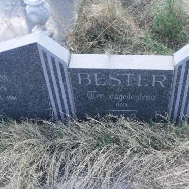 BESTER Abraham Petrus 1941 &amp; Martha Christina Johanna NEL 1948-1994